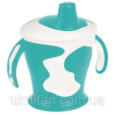 Оригінал! Поїльник-непроливайка Canpol babies Little Cow 250 мл бірюзова (31/404) - Вища Якість!, фото 1