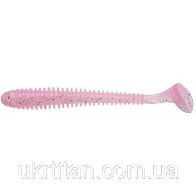 Оригінал! Силікон рибальський Keitech Swing Impact 2.5" (10 шт/упак) ц:ea#10 pink silver glow (1551.05.88) - Вища Якість!