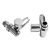 Кран для полотенцесушителя угловой под ТЭН NAVIN 1/2"х1/2", 2 шт.