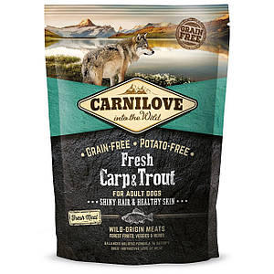 Carnilove Fresh Carp & Trout для собак з карпом і фореллю 1.5 кг