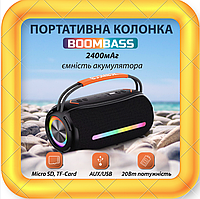 Портативная мини-колонка BOOMSBOX 360 на 10 Вт Мобильные колонки с флешкой