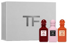 Набір парфумів жіночий Tom Ford Private Blend Decanter Collection Set: Rose Prick + Lost Cherry + Bitter Peach