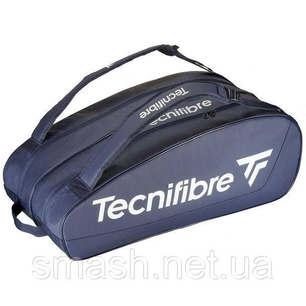 Чехол для теннисных ракеток Tecnifibre Tour Endurance Navy 12R 2024 - фото 1 - id-p2047178094