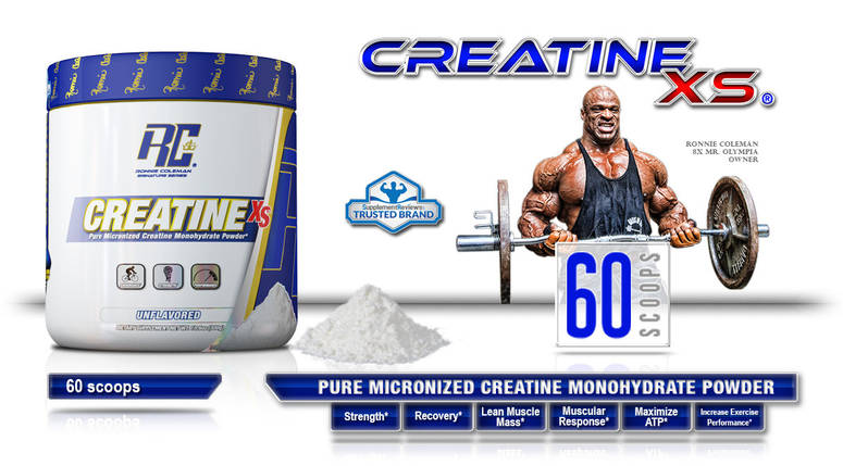 Креатин моногідрат Ronnie Coleman Signature Series Creatine-XS 300 г, фото 3