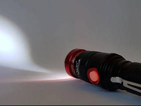 Ліхтар Police BL-736-T6, 1х18650, затискач, zoom, ЗУ microUSB, фото 5