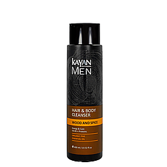 Гель для душу парфумований Kayan Men Hair And Body Cleanser 400 мл