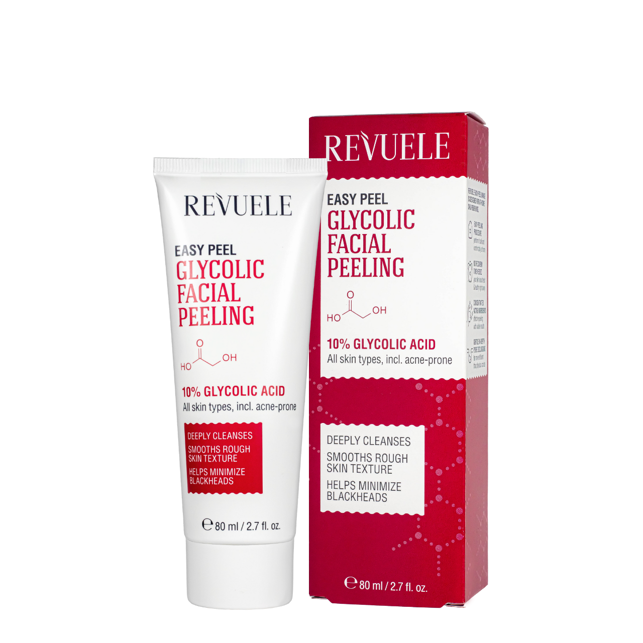 Пілінг для обличчя гліколевий Revuele Easy Peel Glycolic 80 мл, фото 1