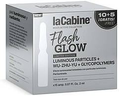 Ампули для обличчя з ефектом сяйва La Cabine FLASH GLOW 2 мл
