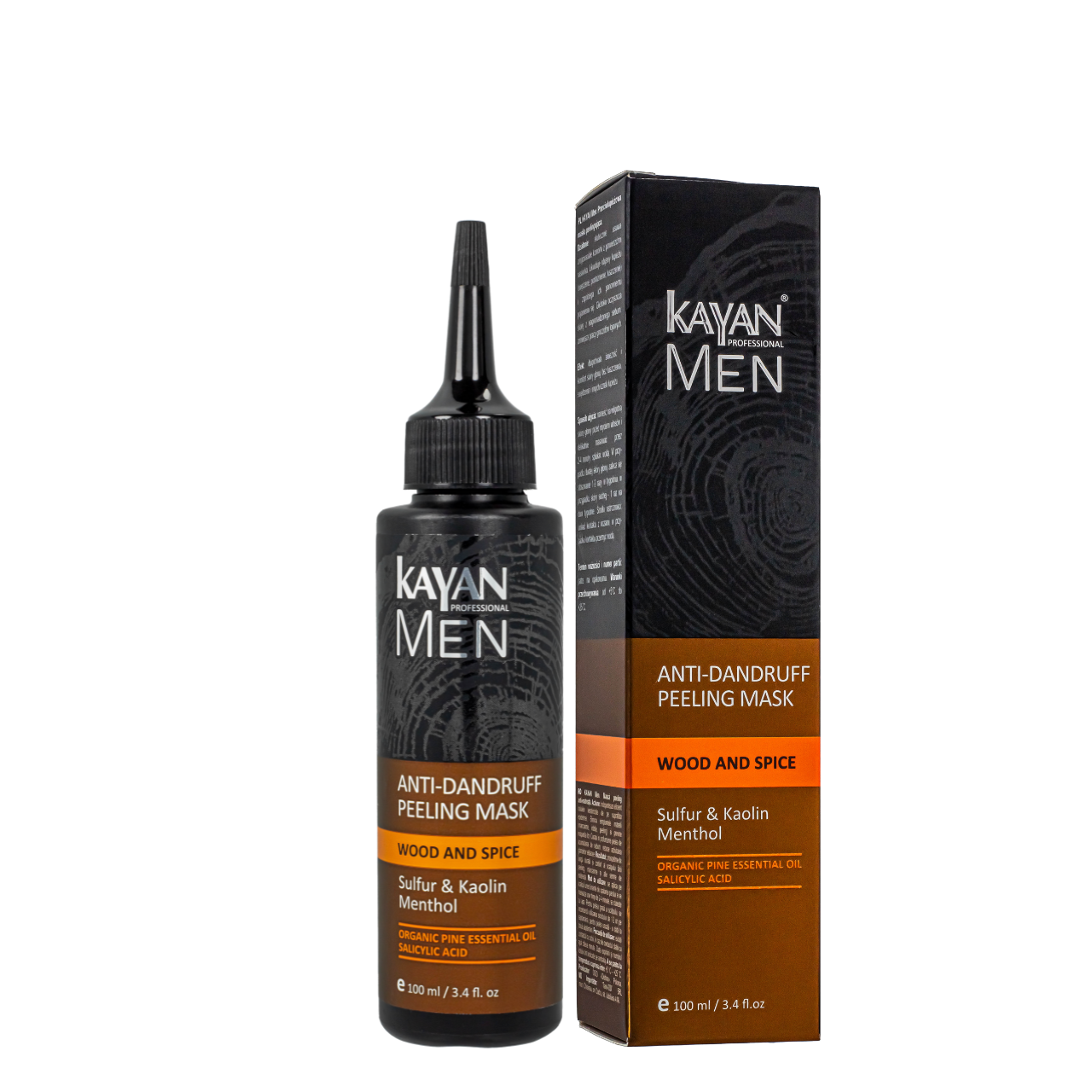 Маска пілінг від лупи для чоловіків Kayan Men Anti-Dandruff Peeling Mask 100 мл