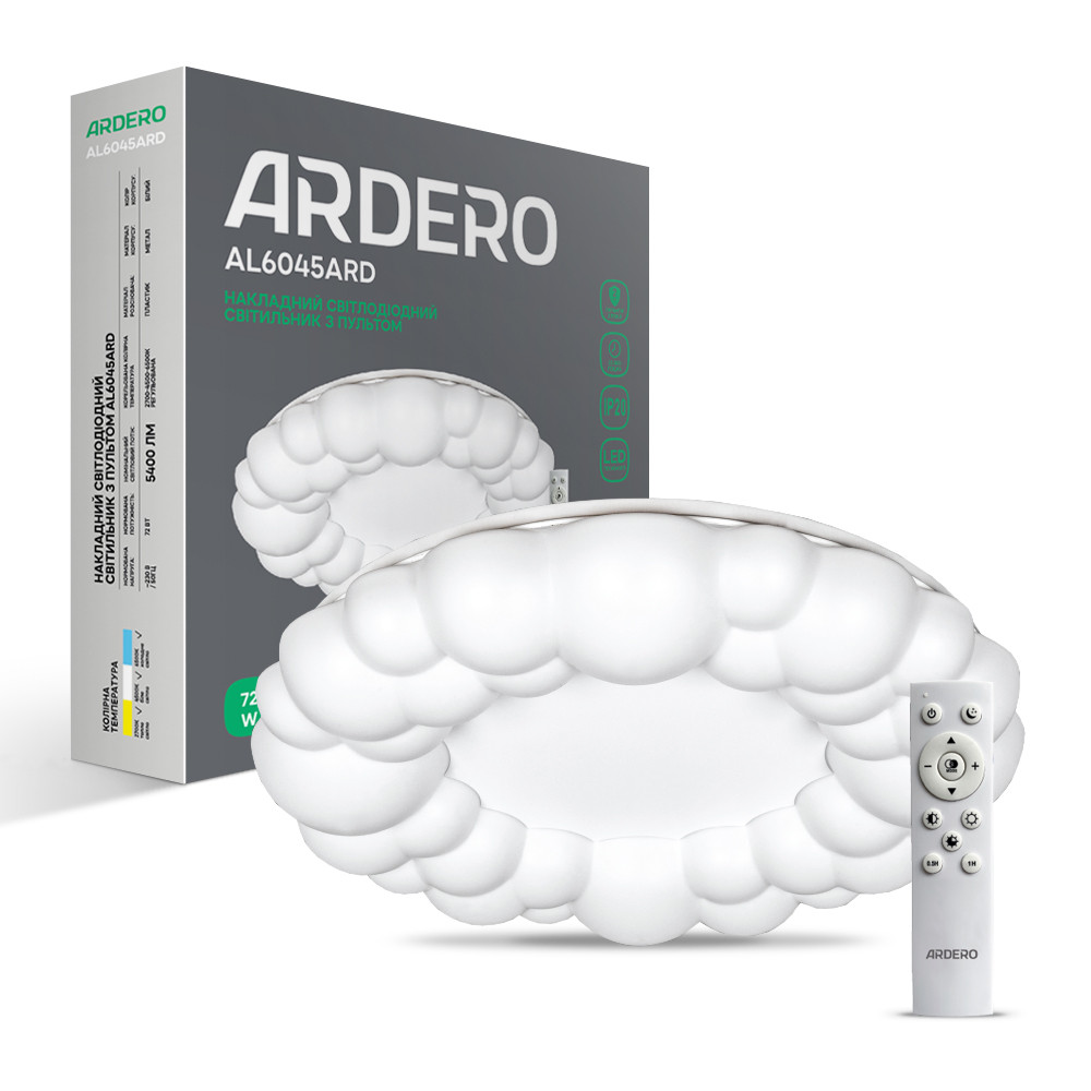 Світлодіодний світильник Ardero AL6045ARD 72W ASTER, фото 1