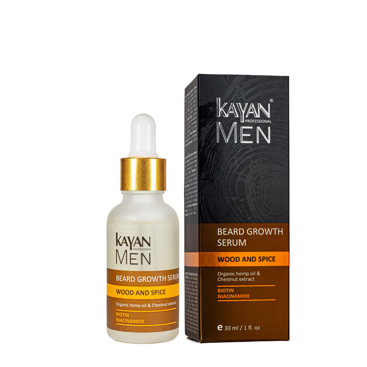 Сироватка для росту бороди Kayan Men Beard Growth Serum 30 мл, фото 1