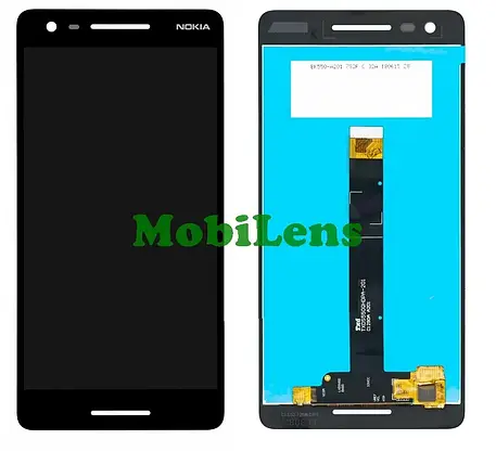 Nokia 2.1, TA-1080, TA-1084, TA-1092 Дисплей + точскрин (модуль) чорний, фото 1