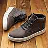 Чоловічі зимові шкіряні черевики (натуральна шкіра) коричневі на хутрі, чоловіче взуття на зиму, розмір 40 41 42 43 44 45, фото 3