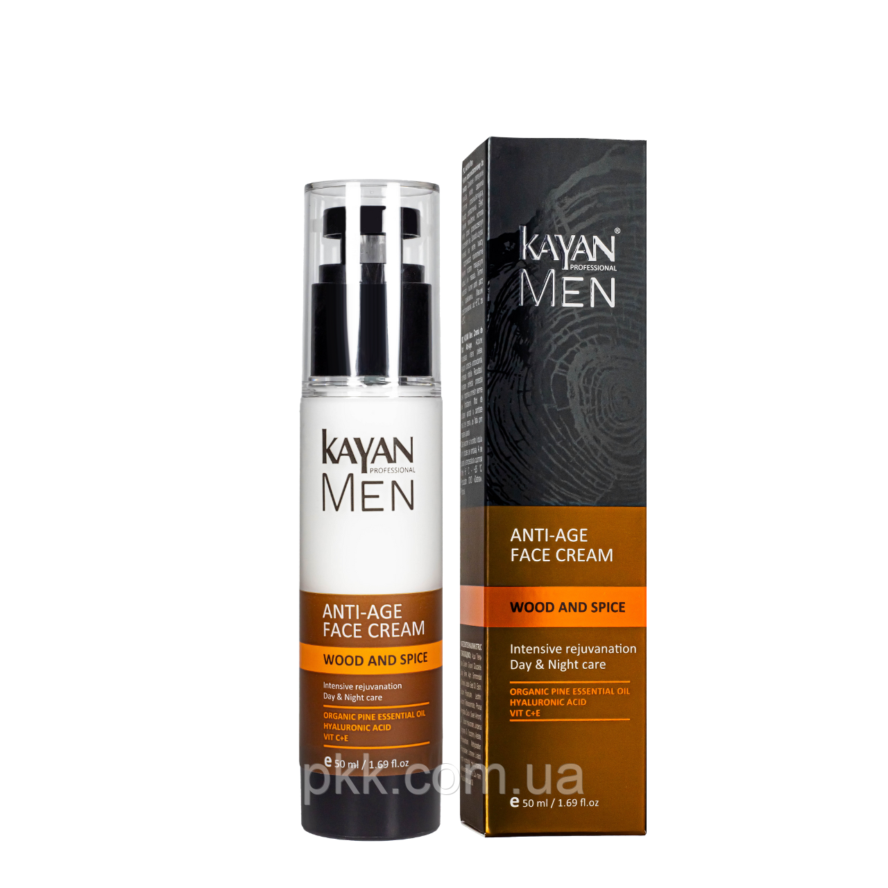 Антивіковий крем для обличчя Kayan Men Anti-Age Face Cream для чоловіків 50 мл