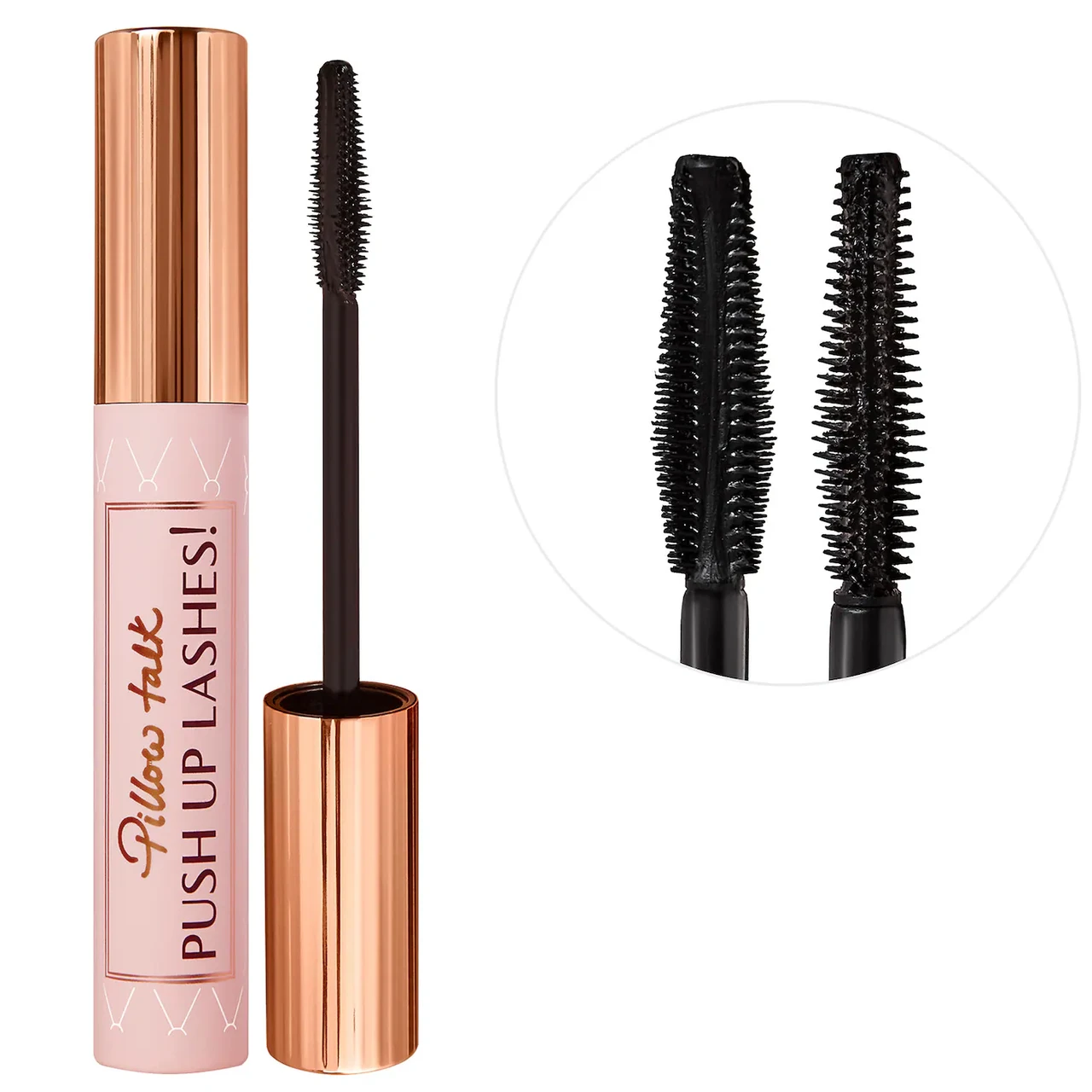 Туш для об'єму и лифтинга ресниц Charlotte Tilbury Pillow Talk Push Up Lashes! Mascara Super Black 10 мл