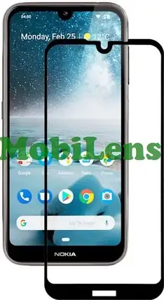 Nokia 4.2, TA-1157 Захисне скло чорне, фото 1
