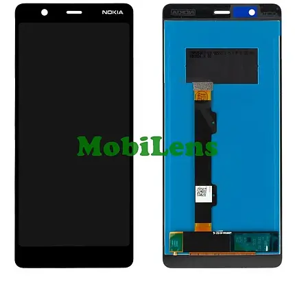 Nokia 5.1, TA-1075 Дисплей + тачскрин (модуль) чорний, фото 1