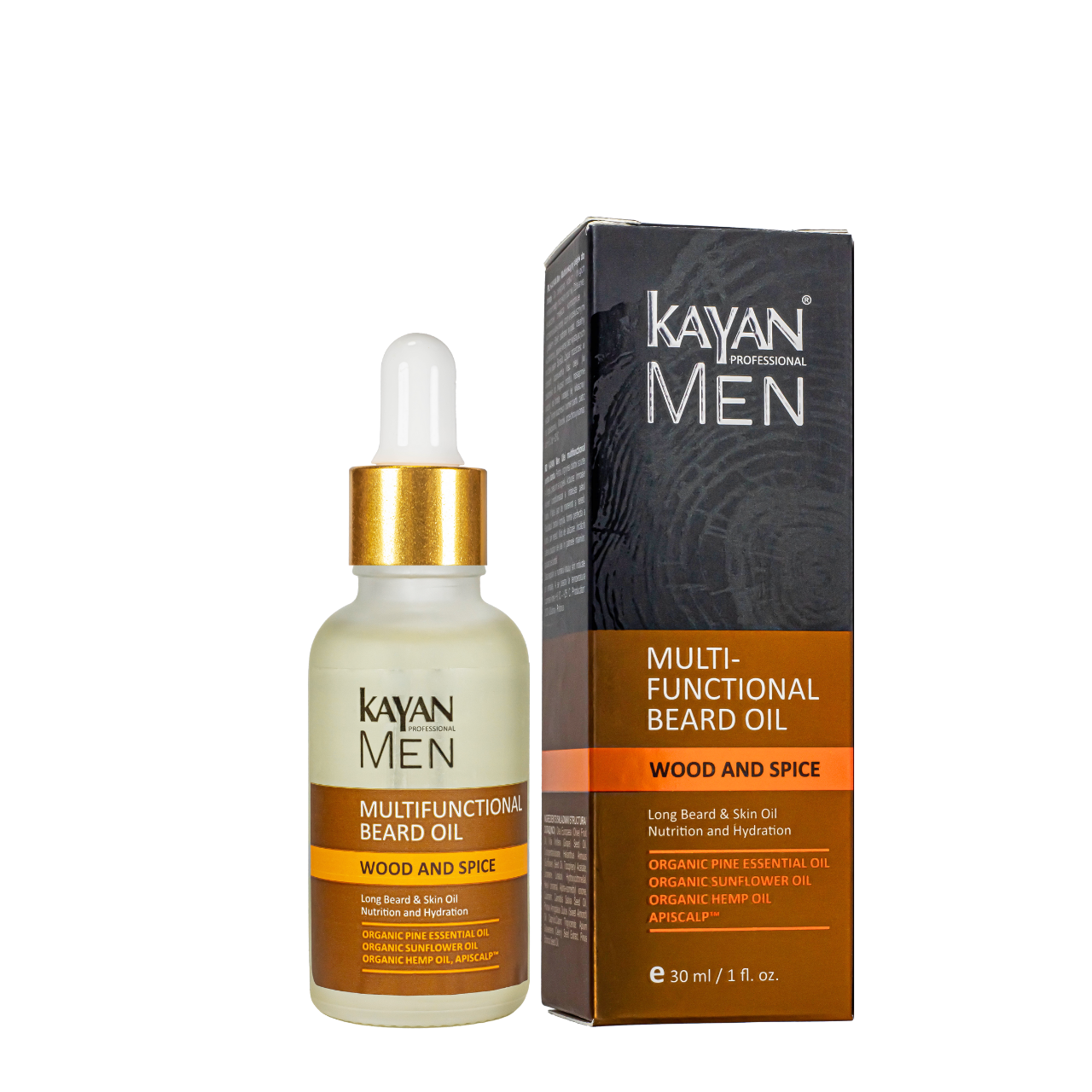 Олія для бороди Kayan Men Multi-Functional Beard Oil 30 мл