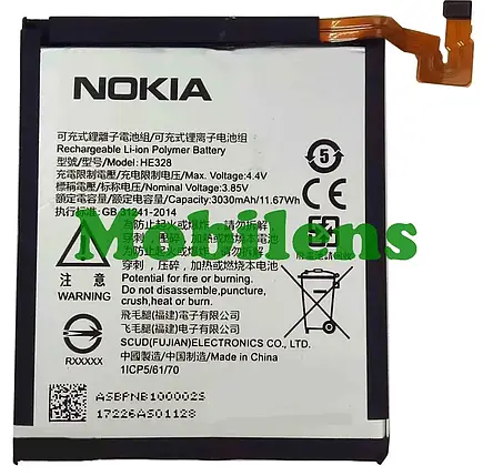 Nokia 8, TA-1004, HE328 Аккумулятор, фото 1