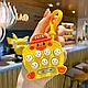 Дитяча іграшка-брелок Pop It No7 качечка, фото 3
