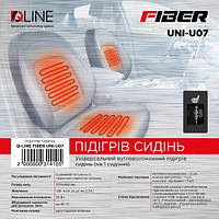 Підігрів сидінь QLine Fiber UNI-U07 (1 сидіння)