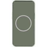 Чохол Silicone case (AAA) full with Magsafe and Animation для Apple iPhone 15 Pro (6.1") Зелений / Cypress, фото 4