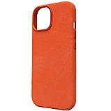 Чохол Denim with MagSafe для Apple iPhone 15 Pro (6.1") Orange, фото 3