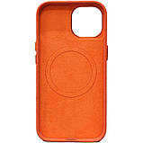 Чохол Denim with MagSafe для Apple iPhone 14 Pro (6.1") Orange, фото 4