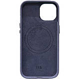 Чохол Denim with MagSafe для Apple iPhone 15 (6.1") Blue, фото 4