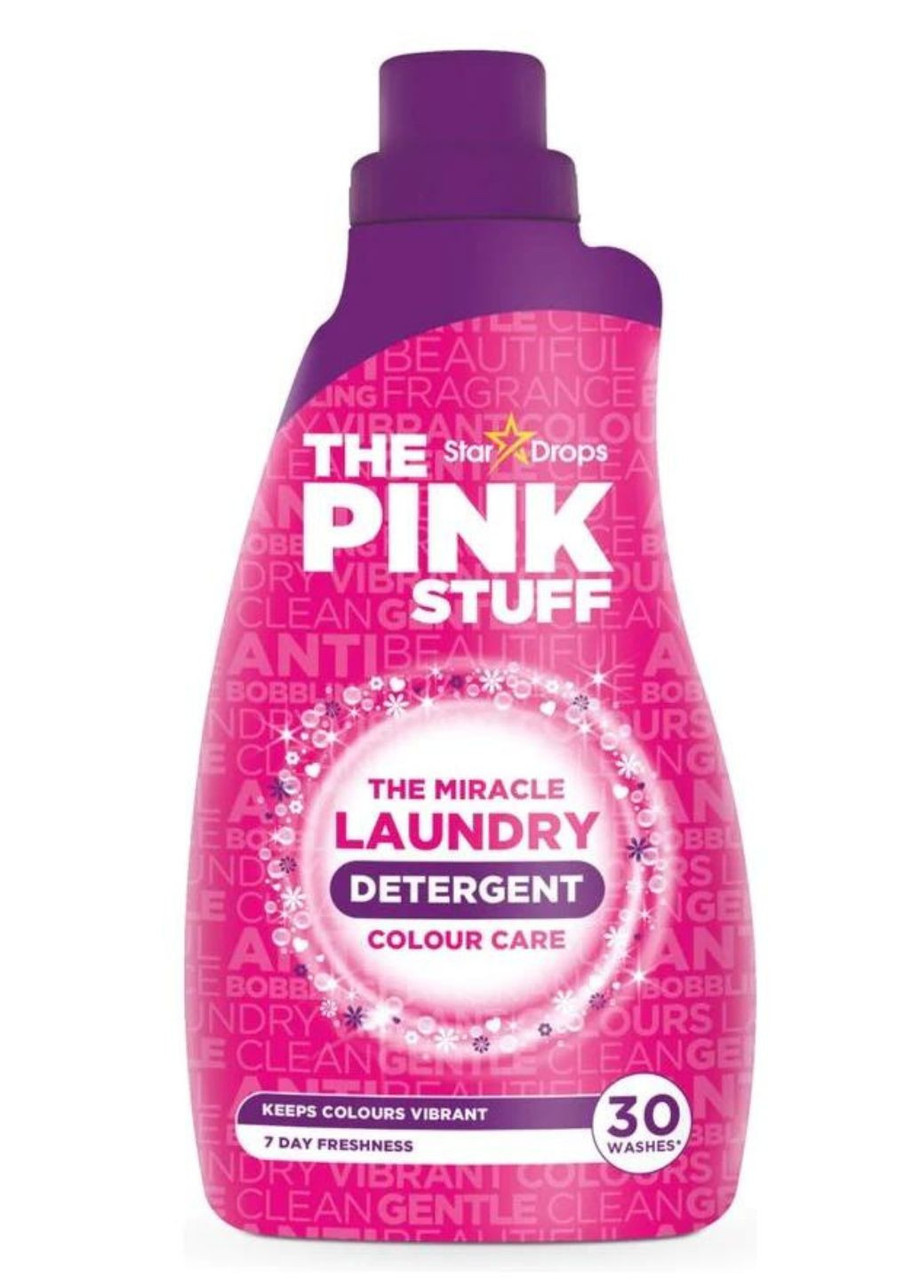 Гель-концентрат для прання кольорових речей The Pink Stuff The Miracle Laundry Detergent Colour Care 960 мл (30 прань)