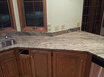 Столешница из мрамора, установка в Украине 1