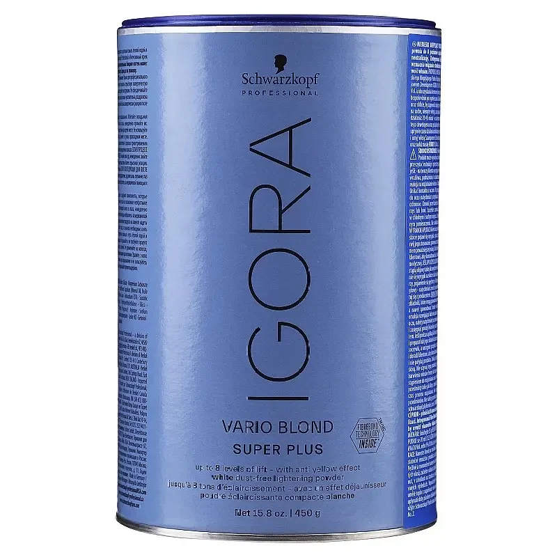 Освітлюючий порошок Schwarzkopf Professional Igora Vario Blond Super Plus 450 грам