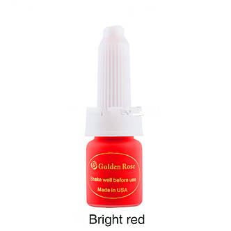 Пігмент для татуажу губ Golden Rose Bright Red, 15 мл, фото 1