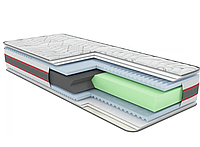 Ортопедические матрасы для взрослых EXTRA Карбон высотой 20 см с анатомическим эффектом , Беспружинный 140