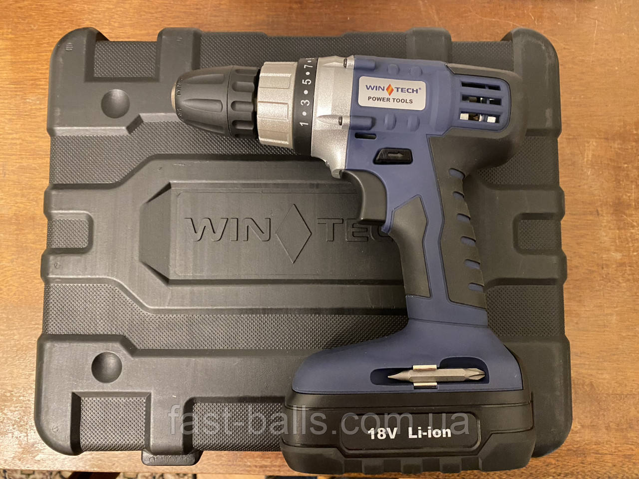 Акумуляторний шурупокрут Wintech WLCD-18/2