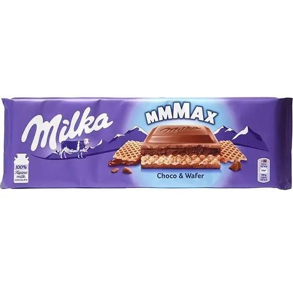 Шоколад Milka Mmmax nutty choco wafer 270 g, фото 1