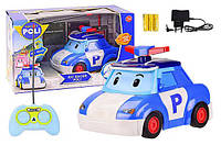 Детская машинка на радиоуправлении Робокар Поли, игрушка Полицейская машинка