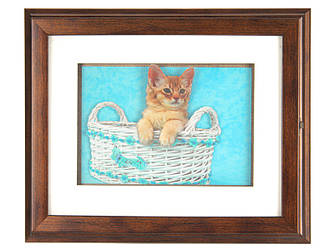 Ключниця кошеня, 28,5х23,5x5 см