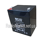 Акумулятор ProFix VRLA-AGM, 12V 5Ah (NP5-12), фото 3