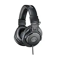 Накладные наушники Audio-Technica ATH-M30X Black проводные без микрофона