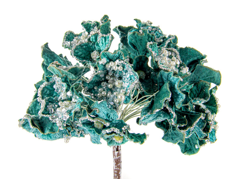 Гілочка декоративна гортензія 51см, фото 1