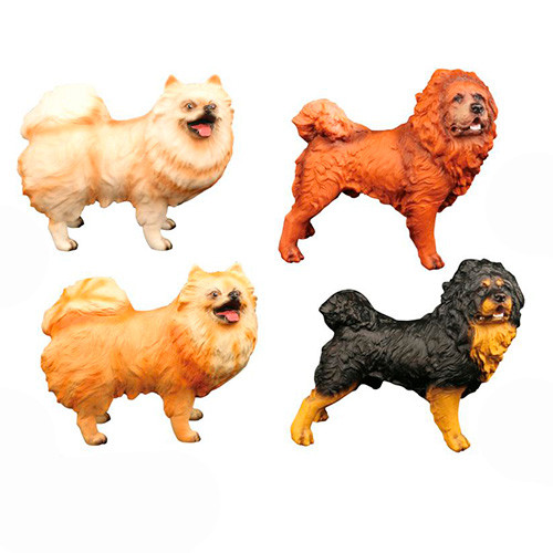 Тварина Q9899-753 (48 шт.) собака, 2 типи по 2 кольори (22 см, 26 см), у ляльці, 22-19-10 см / 26-22-10 см