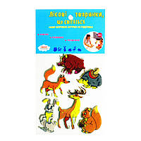 Набор фетровых фигурок на подставке "Лесные животные" Книжковий Хмарочос 818013, Land of Toys