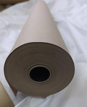 Крафт папір пакувальний в рулоні 84 см*100 метрів, пл. 100 г/м2