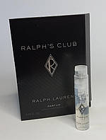 Пробник Ralph Lauren Ralph's Club Parfum 1.2мл Духи Ральф Лаурен Лорен Ральфс Ральфз Клуб Клаб Оригинал