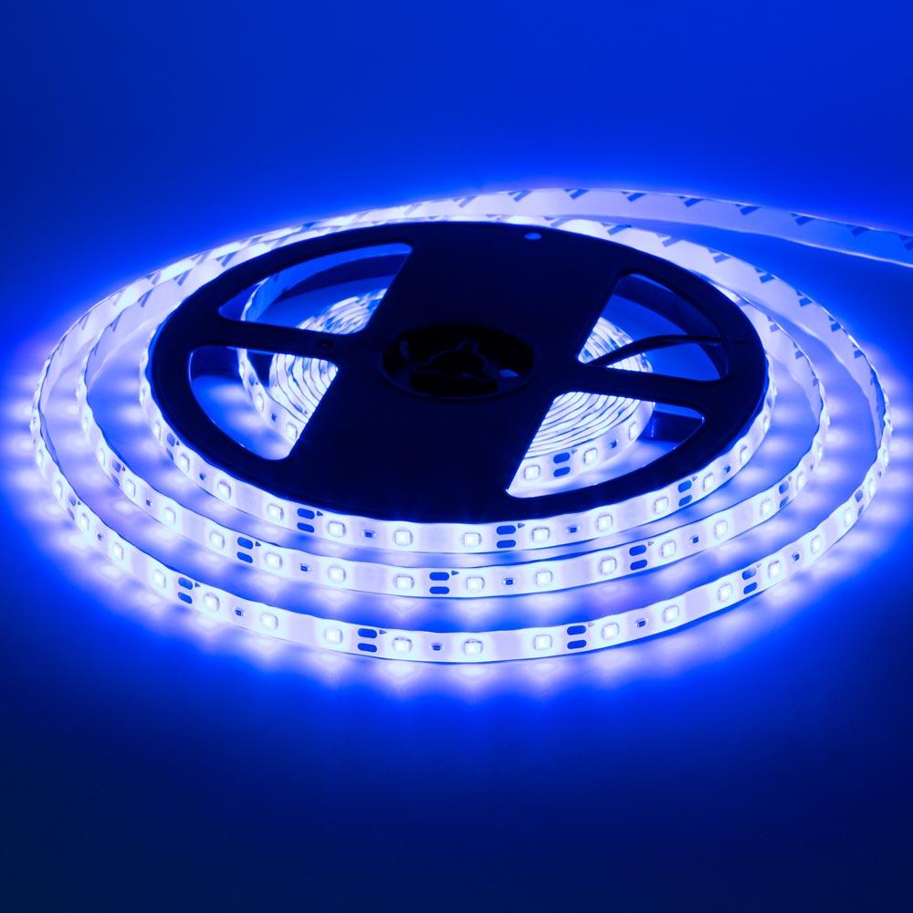 Світлодіодна стрічка синя 12 V smd2835 60 LED/м IP20