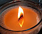 Свічка "Мрій- дій" для досягнень і мотивації: Магія вогню - Насипна свічка з дерев'яним гнотом і аурою затишку, фото 5