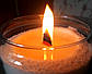 Свічка насипна у склі  "Never Give Up" - символічний подарунок для підтримки, натхнення, мотивації, фото 3