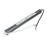Led-блок живлення 12 V 5 A 60Bт IP20 SLIM No1, фото 3