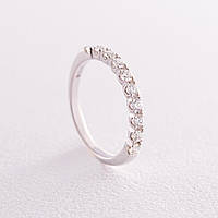 Золотое кольцо с дорожкой камней (бриллианты) кб0439cha 17